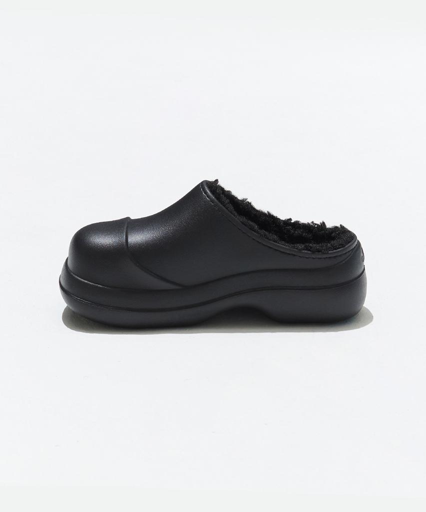 Clcl Wednesday Evening Winter Clogs - Midnight Black