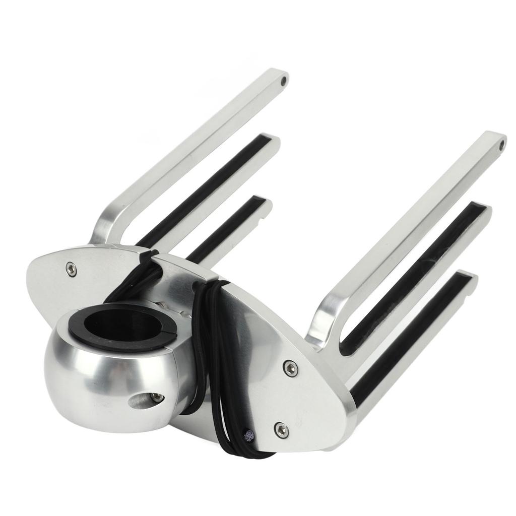Wakeboard Tower Rack Adjustable Angle Wakeboarding Holder Bracket Polished Aluminium Alloy for 1.89in 2.36in 2.48in