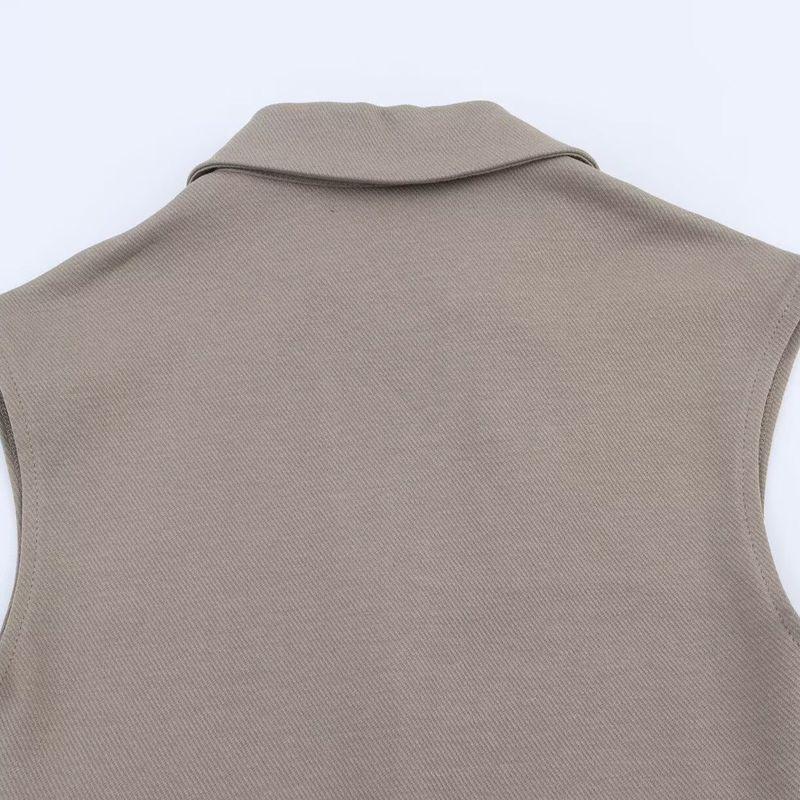 Kaslead New Women clothes Western Style Fashion Simple Pique Shirt Style Dress 3644176