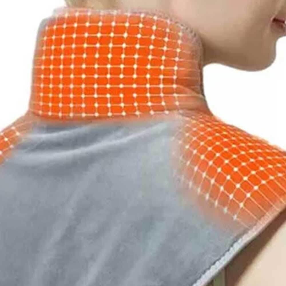 3 Heat Level Heated Shoulder Pad Fast Heating Massage Shoulder Pads Mattress Shawl Wrap  Winter