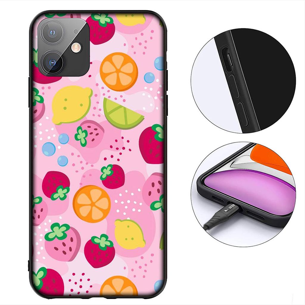 Cherry Strawberry fruit Summer Avocado cherry Case for Motorola Moto Edge 70 60 Fusion NEO Pro G Stylus G56 G96 G52 G04 G05 20