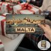 Car License Plate Metal Wall Decor 15x30cm