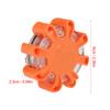 Multi Function 8LED Roadside Warning Flashing Safety Emergency Light for Car  Boat(Orange)