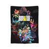 Super Soft Dispatch Game Character Collage  Throw Blanket Premium Fleece Flannel Lightweight  Bed Blanket Cozy Fluffy Blankets