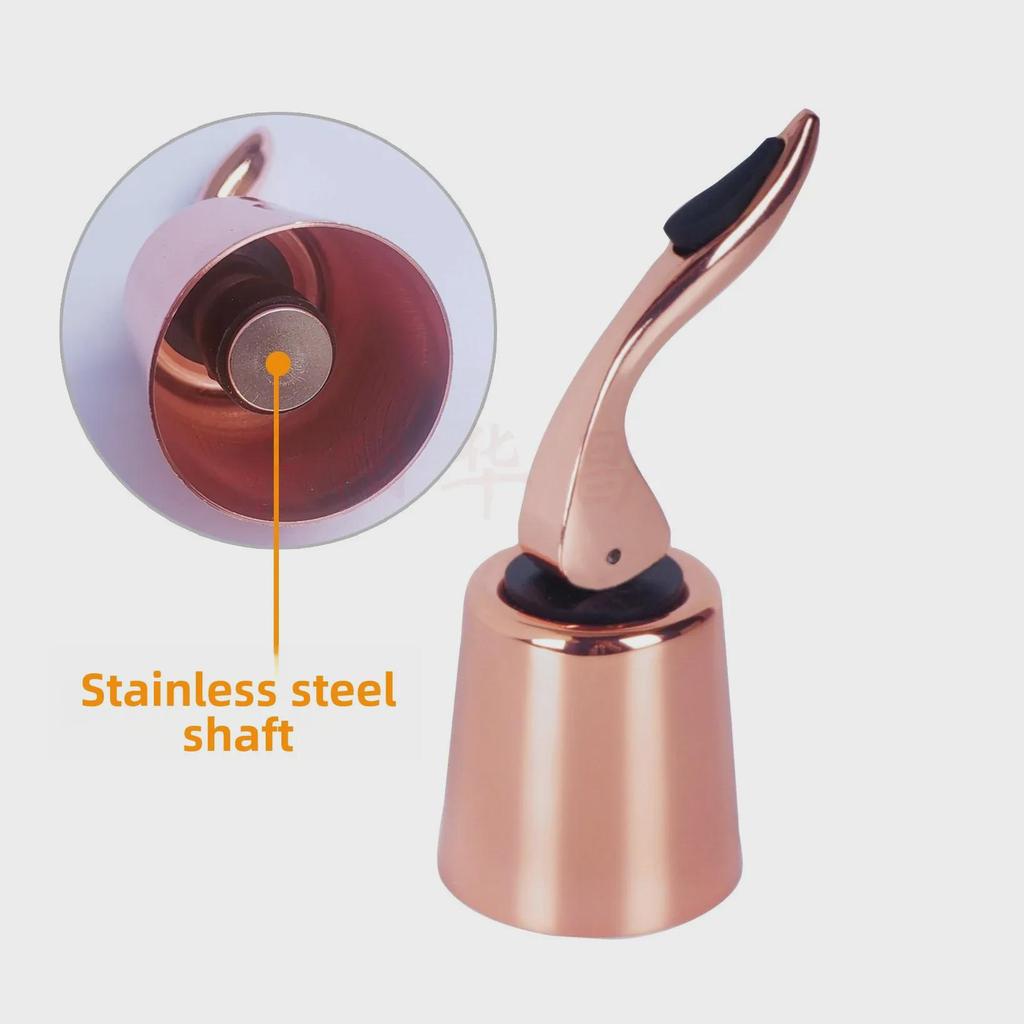 Stainless Steel Red Wine and Champagne Stopper