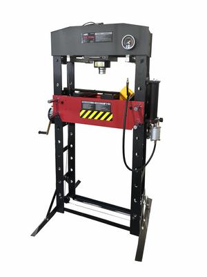 Awtools Prasa Hydrauliczno-Pneumatyczna Z Manometrem 50T Profesionalna Z Osłoną Black Line