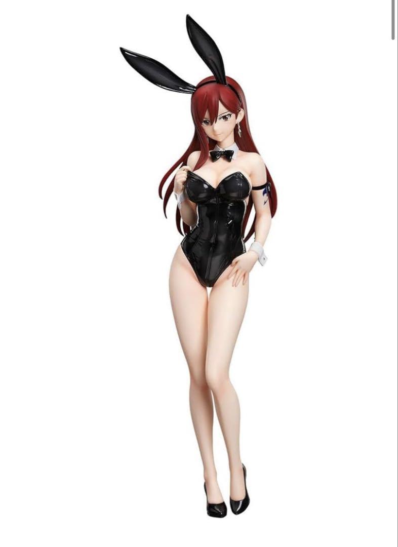 

[USED] FAIRY TAIL Erza Scarlet Bare Leg Bunny Ver. 1/4 Official
