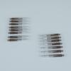 CyeeLife 15 pièces de tiges et corps de fléchettes, pièces en aluminium et en plastique transparent