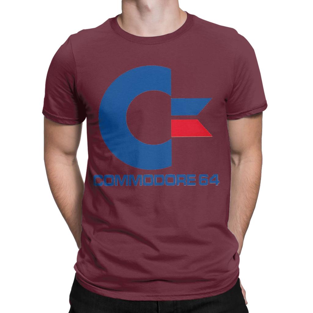Vintage Logo Novelty 100 Cotton Tshirt Commodore Amiga 500 Tops Tees For Unisex