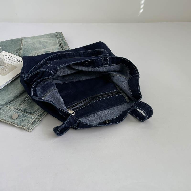 Denim Shoulder Bag Women's Large Capacity Tote Bag