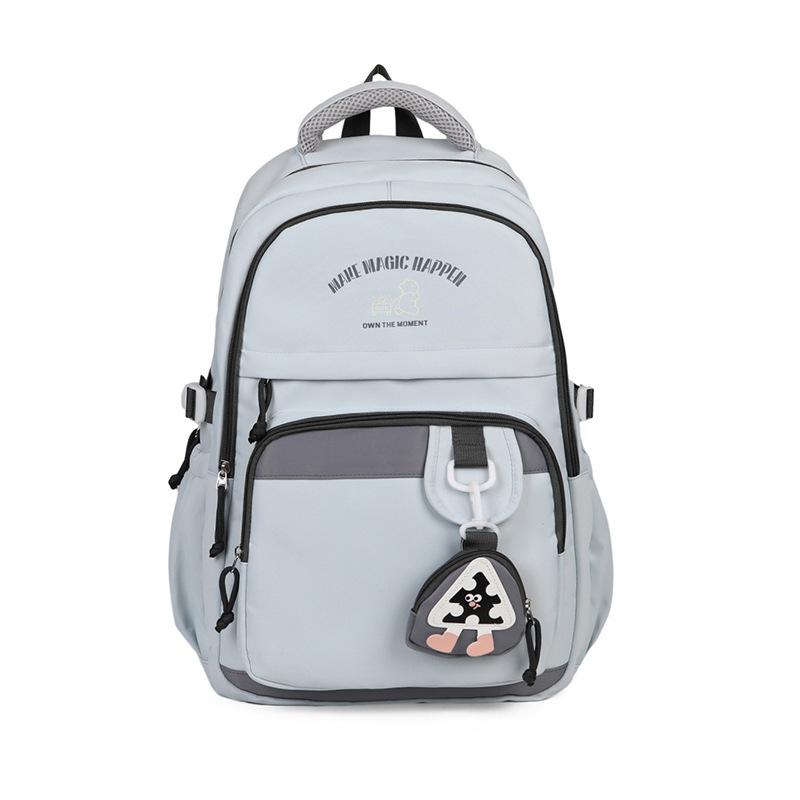 Schoolbag Mori small fresh large-capacity student schoolbag women's high-value color matching backpack fashionable versatile commuter backpack