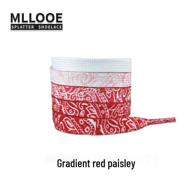 Cashew Flower Shoelaces for Air Force One AF1 & Casual White Sneakers