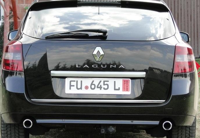 Renault LAGUNA III Estate - CHROME TRIM ON THE TAILGATE
