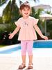 Little Maven Summer Cartoon Girls' Clothing Set - European & American Style