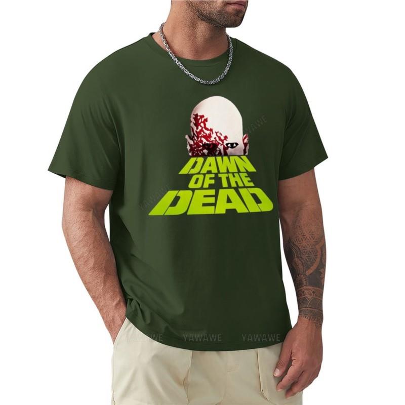 man summer for boys Dawn of the Dead vintage t shirt hippie clothes Tee shirt mens funny t shirts new men cotton tshirt