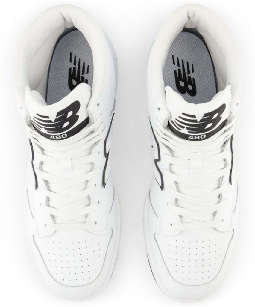 Sneakers New Balance BB480 High White/black