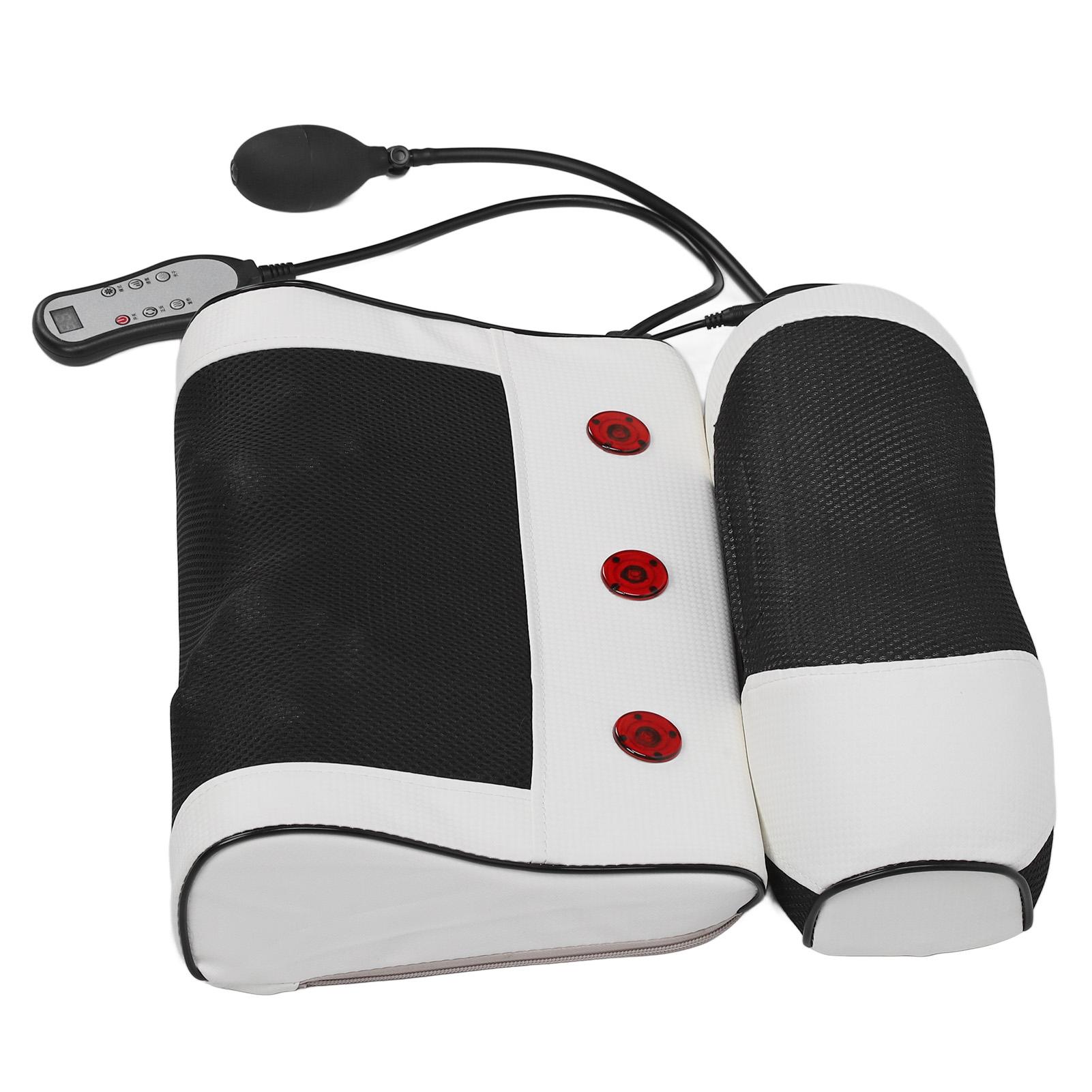 

Подушка для массажа шейного отдела позвоночника, обезболивающий фотонный инфракрасный нагреватель, разминающий массажер для шеи с газовым баллоном US PLUG