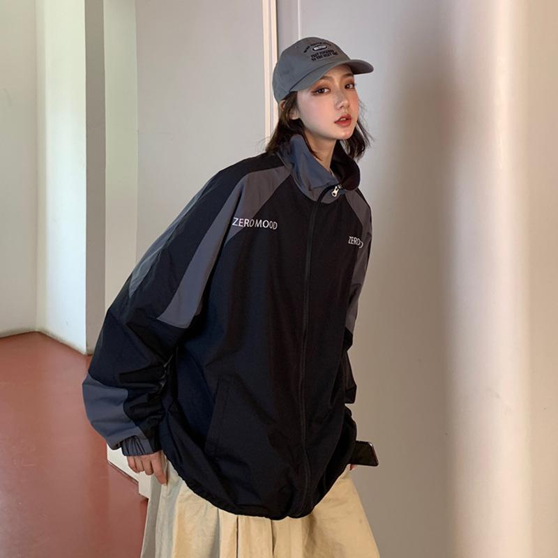 

Бейсбольные куртки Danmo Vintage Patchwork с вышитой монограммой для мужчин и женщин XXL чёрный