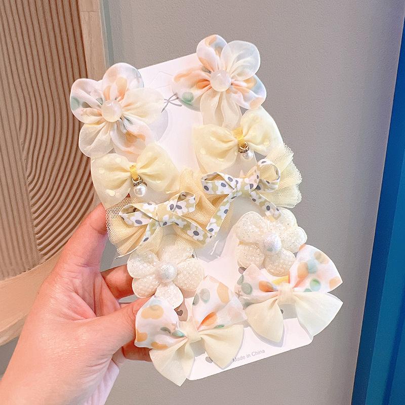 Korean Style Cartoon Hair Clips for Girls - Cute Princess Hair Accessories for Baby & Kids, Anti-Slip Baby Hairpins