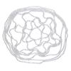 1Pc Hollow Rhinestone Mesh Headpiece Wedding Head Chain Jewelry For Women Luxury Crystal Headband Head Cap Hat Hair Accessories