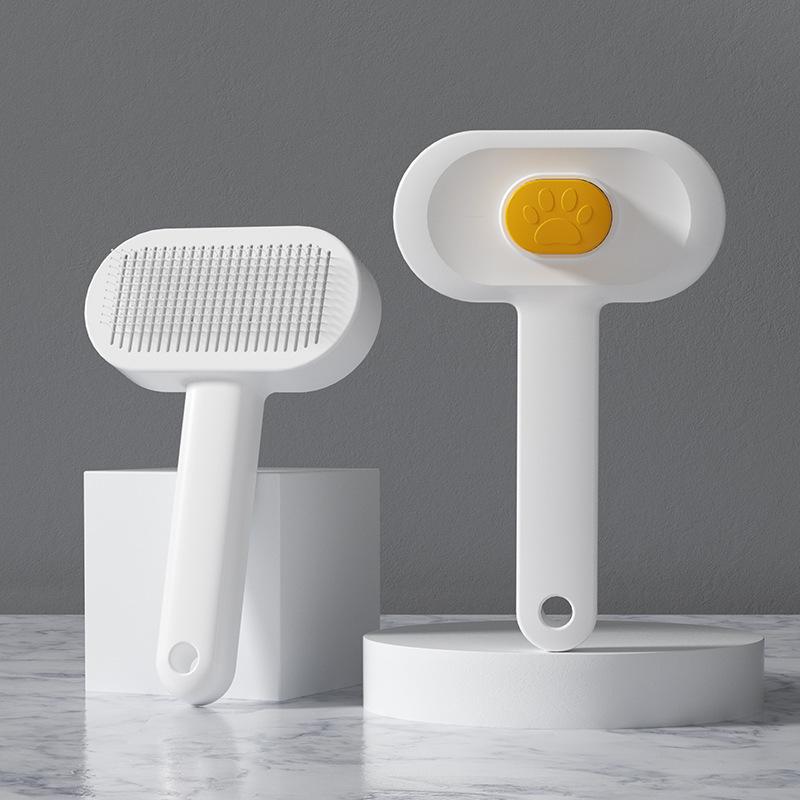 Pet Comb Cat Fading Comb Remove Floating Hair Cleaning Massage Integrated Comb Dog Comb Cleaning Supplies Cat Comb
