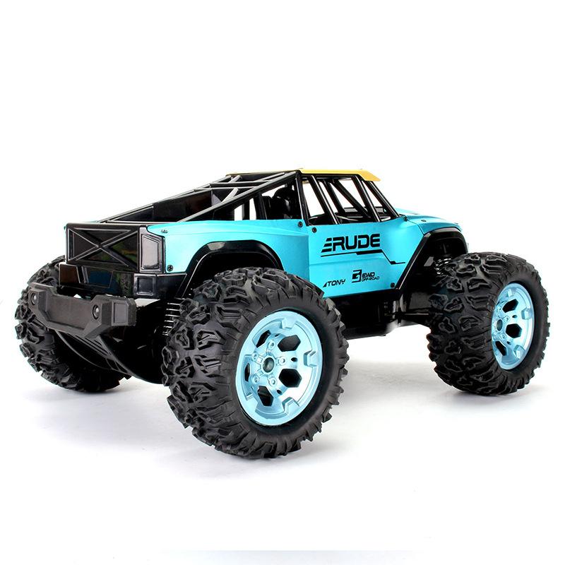 1:12 Alloy RC Off-Road Bigfoot Truck, 25km/h High Speed 2.4G Remote Control Toy for Kids Indoor Outdoor Play