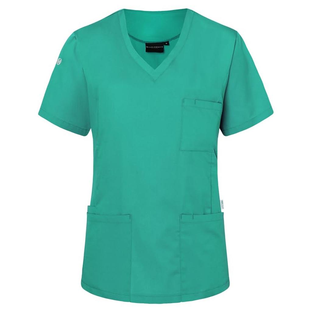 Womens/Ladies Kasack Essential Short-Sleeved Work Tunic