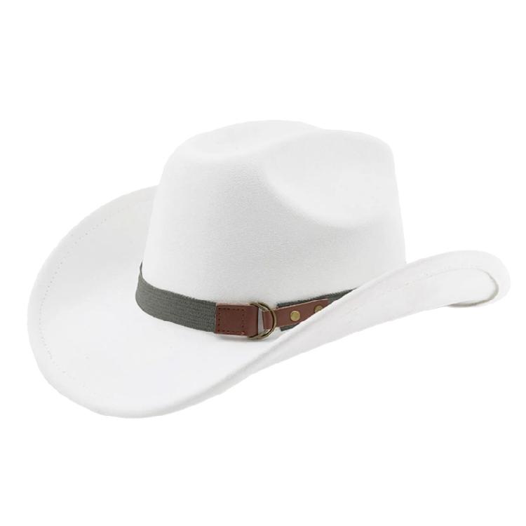 

Stage Performances Hat Sweatproof Hat Simple Solid Color Hat Oversized Beach Hat for Daily Use білий