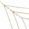 Women's Thigh Chain Trendy Multi-layer Beads Crystal Leg Chain Summer Stretch Body Jewelry For Beach Bikini