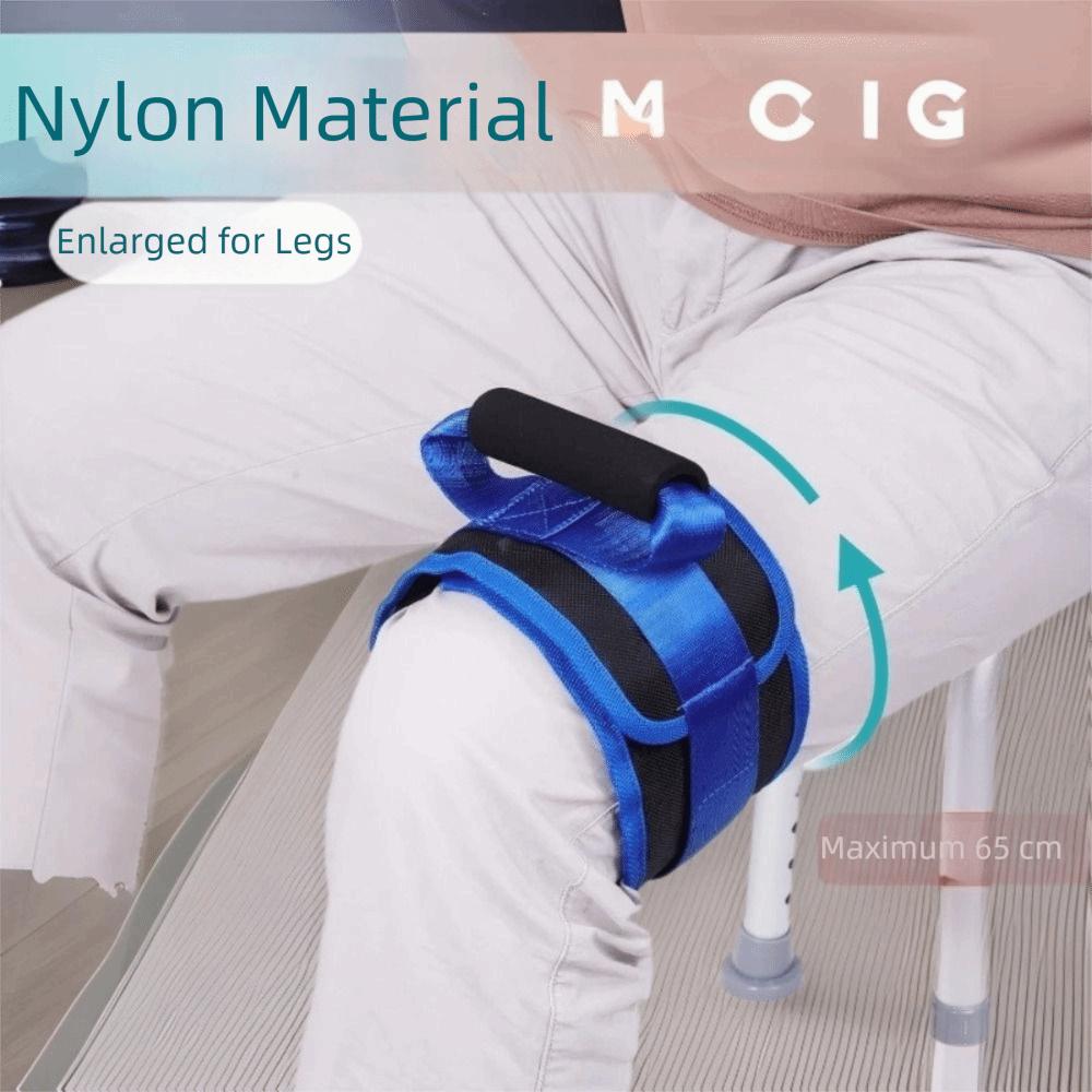 Loop Mobility Assistance Strap Padded Grip Pull Up Assistance Belt Leg Assist Aid  Knee Recovery