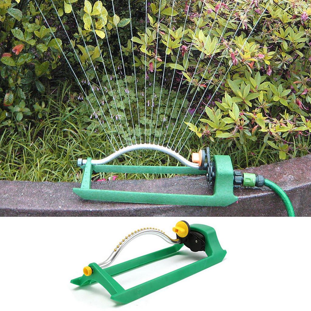 Oscillating Sprinkler Watering Garden Pipe Hose Water With Connector