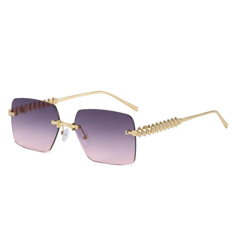 Kajia Unisex Large Frame Fashion Metal Sunglasses (ct0545)
