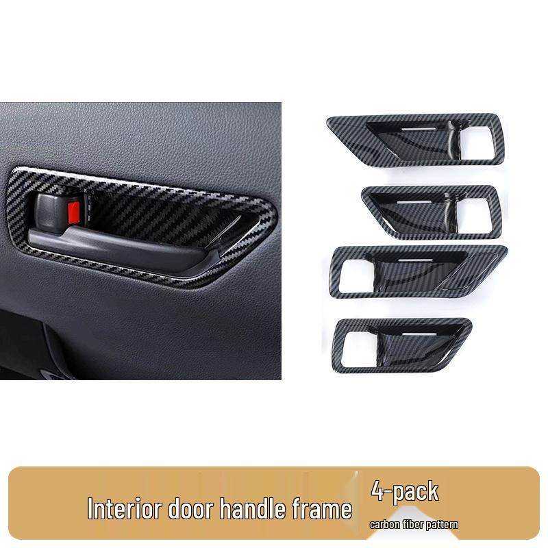 Land Cruiser LC300 Carbon Fiber Interior Door Handle Armrest Trim