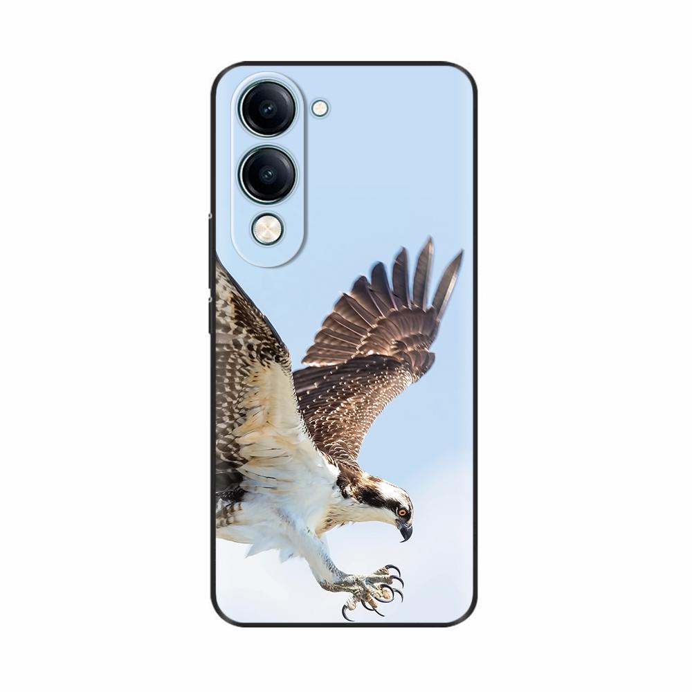 For Vivo Y19 5G Case Cool Painting Soft TPU Covers Black Silicone Back Cover for Vivo Y19 5G Y 19 Phone Cases Cartoon Fundas