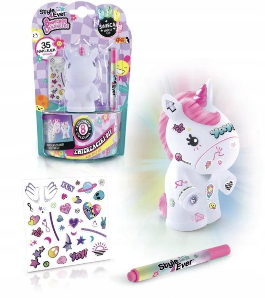 Epee Set Of Glowing Decoration Corners - Unicorn Diy 1 Pc