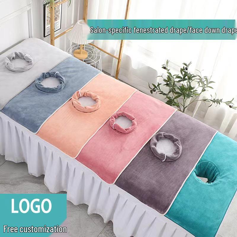 Beauty Salon Face Down Towel: Soft, Thick, Absorbent Pad for Massage Beds