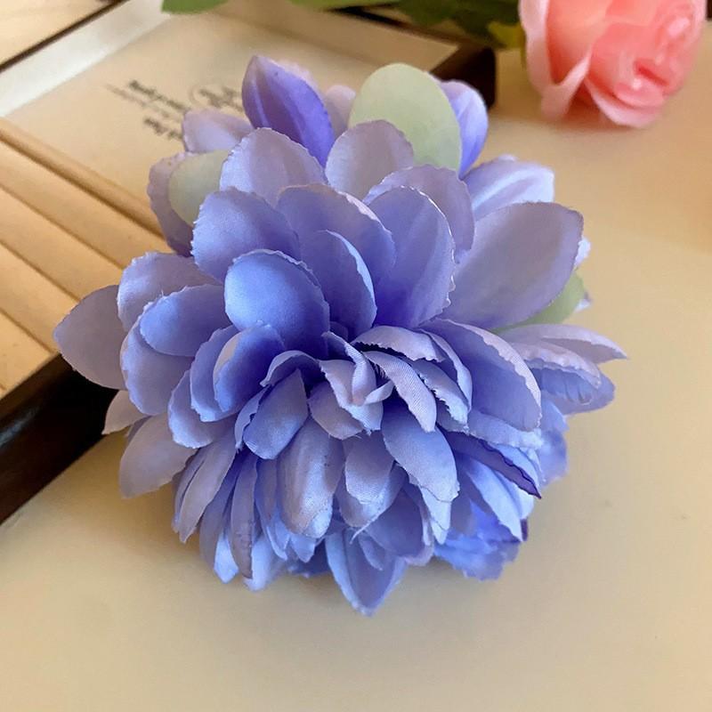 Internet Celebrities with the Same Fabric Flower Hairpin Holiday Wind Sweet Back Head Grab Clip Fashion Niche High-end Hair Accessories Women