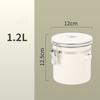 Stainless Steel Coffee Canister Coffee Bean Storage Airtight Containers with Date with Spoon Vent Valve Kitchen Food Storage Jar