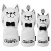 Waterproof Samoyed Golf Headcovers for Fairway Drivers and Universal Clubs Woods, Woods, (440cc, 460cc), Utilities, (Single Set) (Driver, Gentleman,