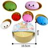 1Pcs Colors Are Randomcolorful Dumpling Stress Balls - Reusable Low Rebound Decompression Toys Unique Home Decoration & Gift Ide
