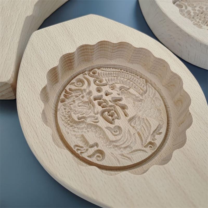 Mid-Autumn Festival Wooden Mooncake & Pastry Mold