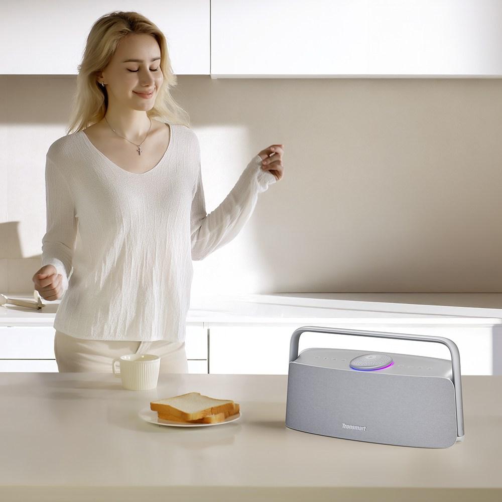 Tronsmart Fiitune X30 80W Bluetooth-Lautsprecher, Spatial Audio mit 5 Treibern, Hi-Res LDAC, IPX6 wasserdicht, 14H Wiedergabe, TWS-Kopplung, APP-EQ