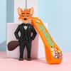 New Anime Zootopia 2 Figure Cute PVC Doll Car Key Ring Accessories Bag Pendant Charm Perfect Christmas Gift for Her