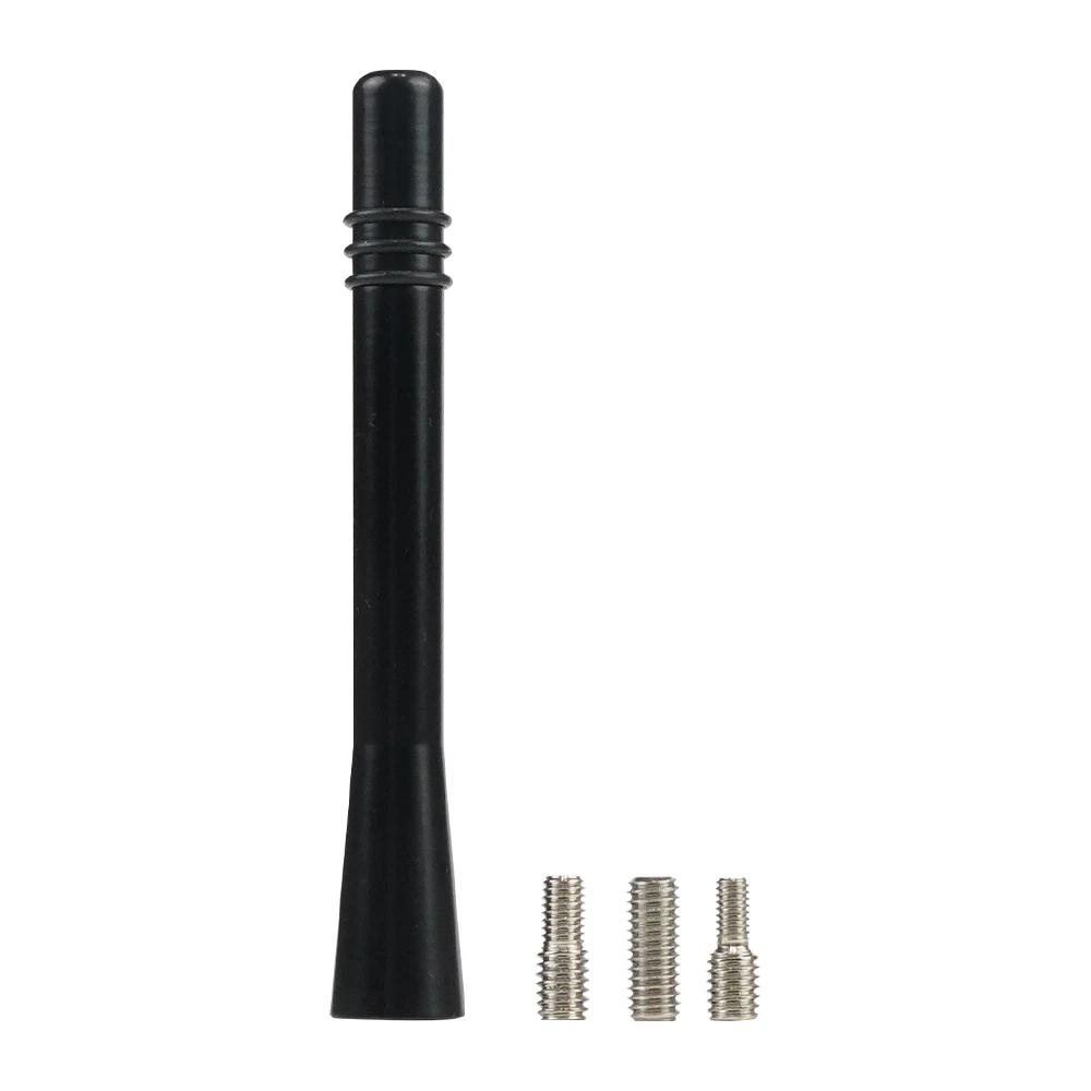 

4-дюймовая черная металлическая автомобильная короткая антенна радио AM/FM антенная мачта аксессуары для FORD F-150 F150 F 150 2009-2025 чёрный