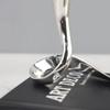 Metal Candlestick Geometric Streamer Wavy Ribbon Golden Snake Candelabrum Table Ornament Candle Holders Centerpieces