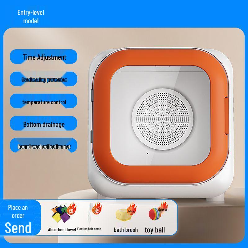 

Автоматическая сушилка для домашних животных: Бесшумная коробка для купания и сушки шерсти кошек и собак