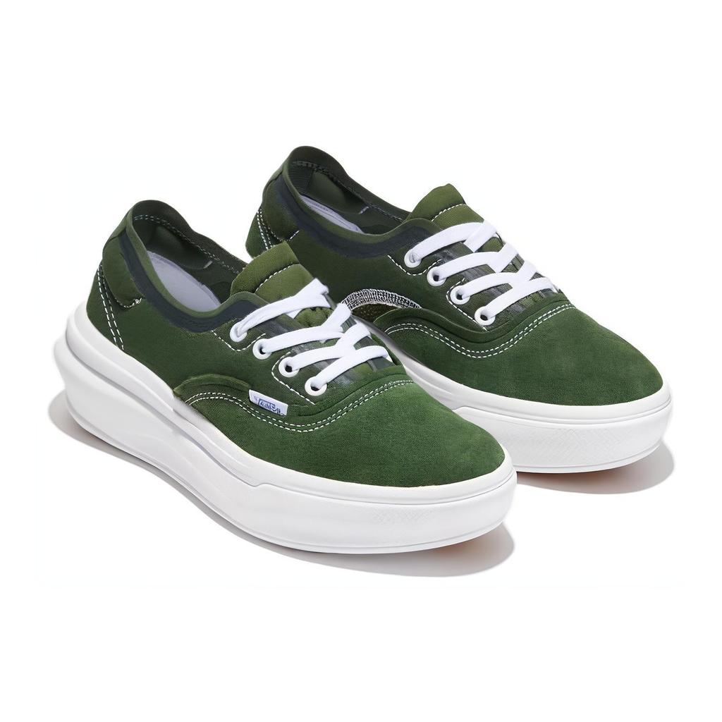 New Vans Authentic Overt Cc Trainers 'Green White' VN0007NVFGN1