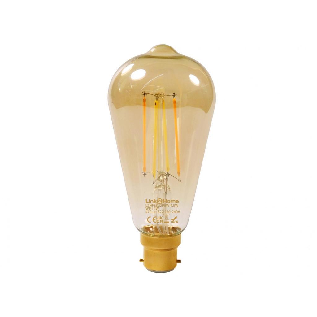 Link2home Wi-fi Led Filament Dimmable Bulbs