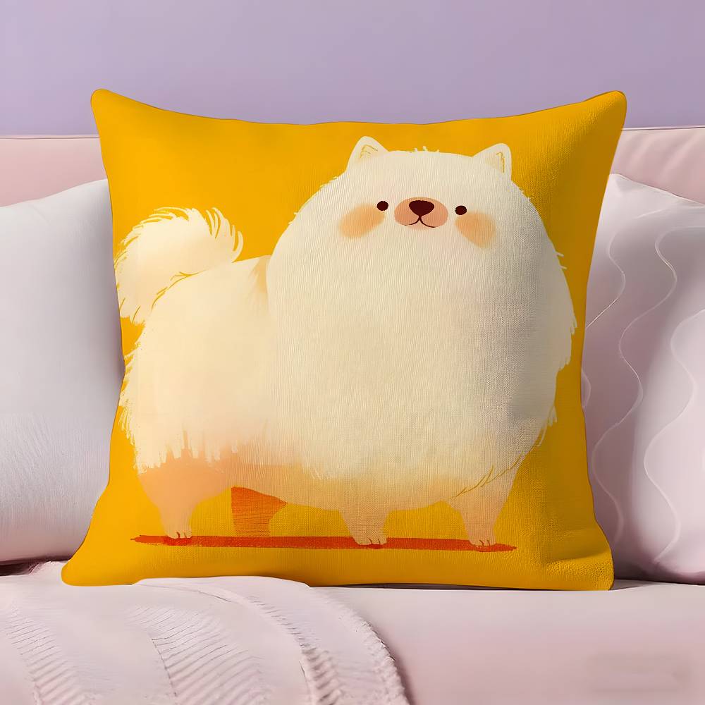 Cute And Adorable Puppy Pillow Case Ultra Soft Skin Friendly Fabric Cloud Like Comfort & Concealed Zipper