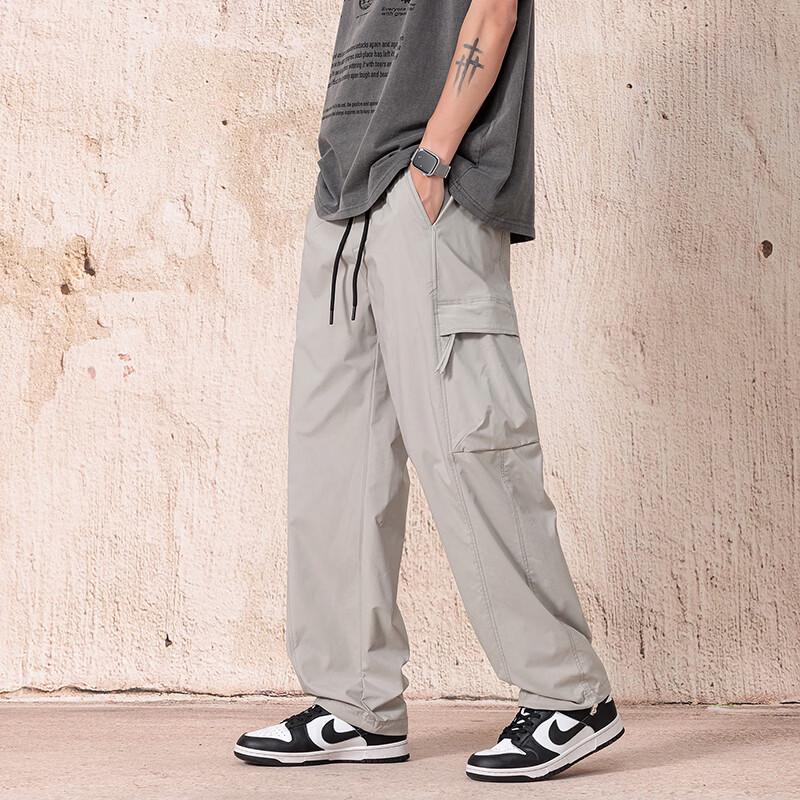 Men's Casual American Style Straight-Leg Pants
